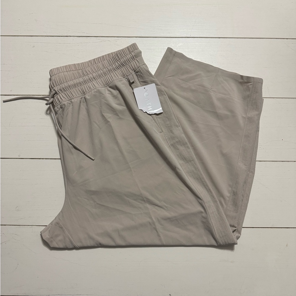 Athleta Avenue Wide Leg Crop Pants